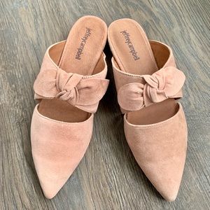 jeffrey campbell polka dot charlin mules